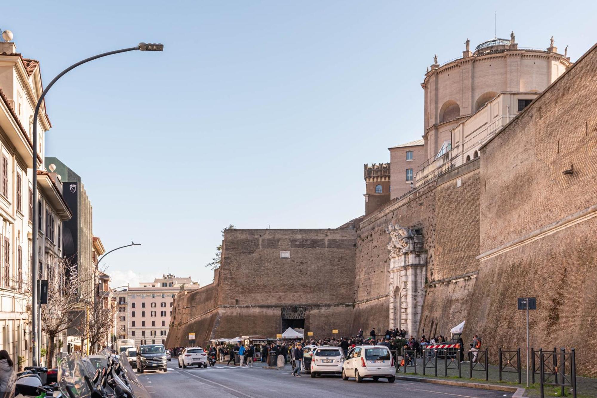 Apt Con Terrazzo Musei Vaticani Rome Buitenkant foto